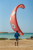 kitesurfing